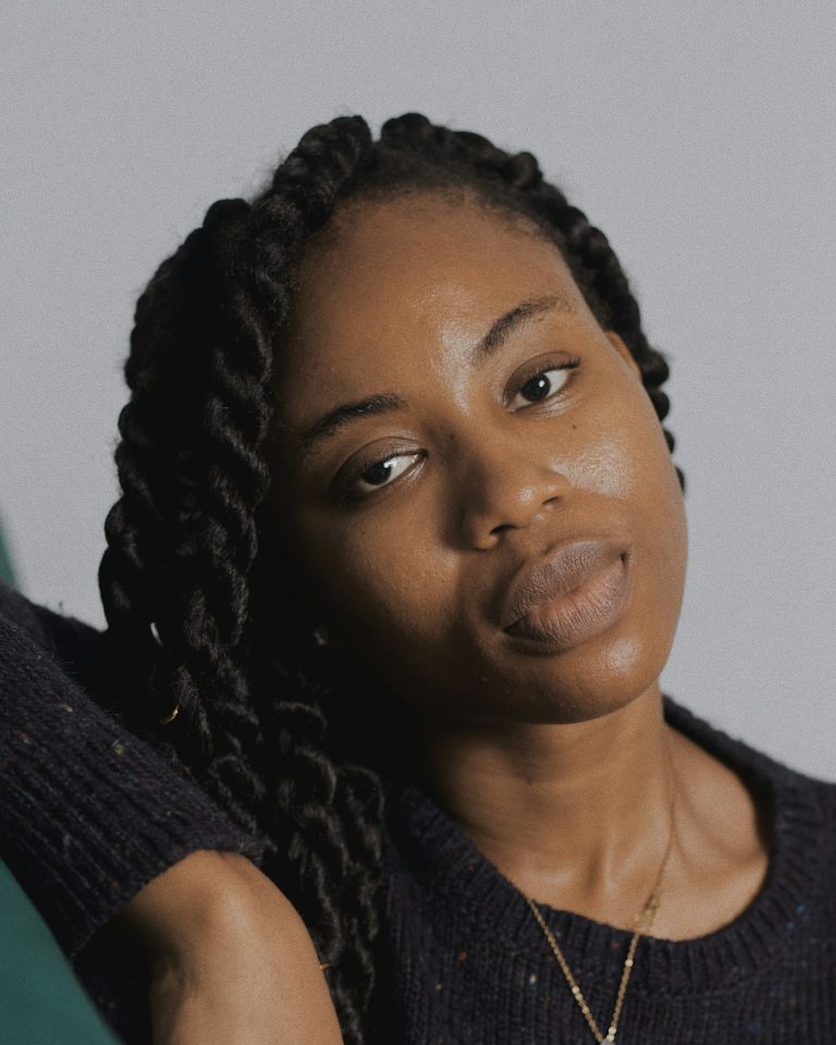 Woman wearing Senegalese twists, Senegalese twists San Diego